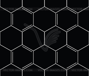 Abstract seamless chemical background - pattern on - vector image