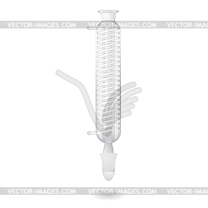 Chemical condenser - 3d - vector image