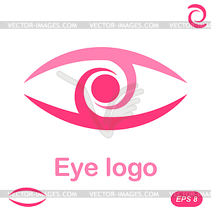 Eye logo conception - vector clipart