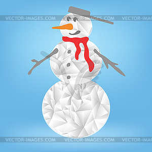 Snowman - vector clip art