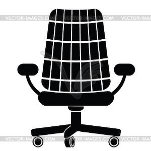 Chair silhouette - vector EPS clipart