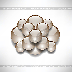 Molecule - vector clipart