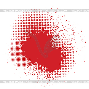 Blood splatter - vector clip art