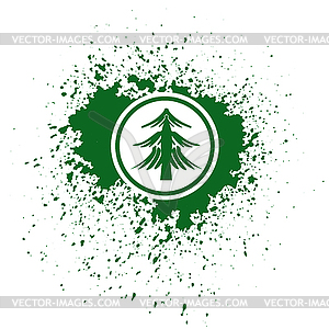 Christmas tree - vector image