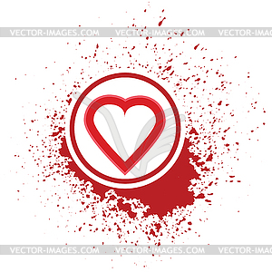 Heart icon - vector clipart