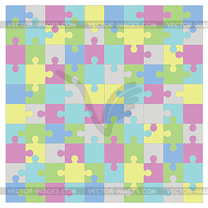 Puzzle - vector image