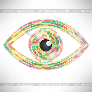 Eye icon - vector image