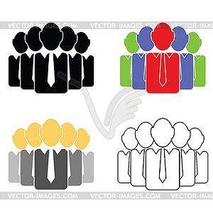 Group of people - vector image