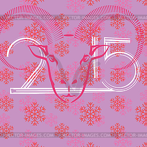 New year background - vector clipart