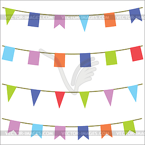 Flags - vector clip art