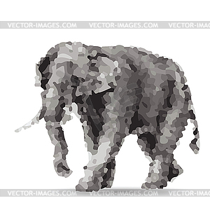 Elephant - stock vector clipart