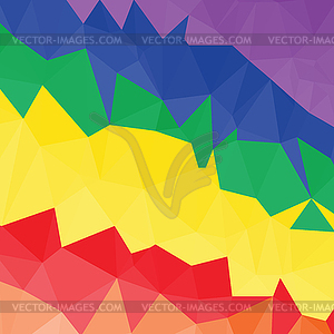 Polygonal background - vector clip art