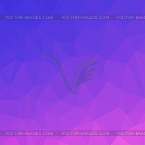 Polygonal background - vector image