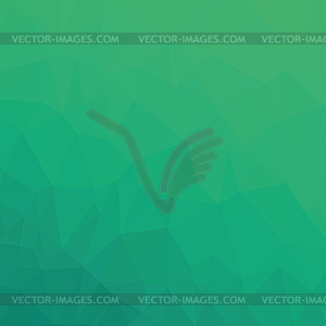 Зеленый цветочный фон - векторизованное изображение