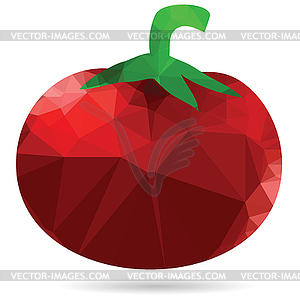 Red tomato - vector clipart