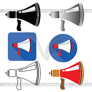 Megaphone - vector clipart