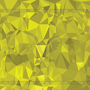 Желтый Polygonal Фон - рисунок в векторном формате