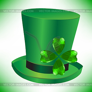 Green hat - vector clipart