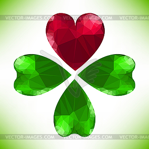 Clover leaf - vector image