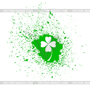 Clover background - vector image