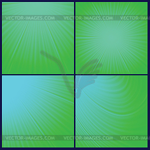 Green background - vector image