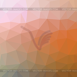 Orange background - vector image