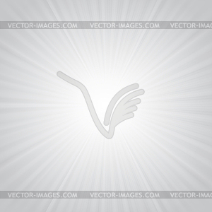 Grey background - vector clipart / vector image