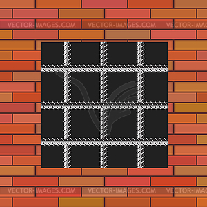 Prison Wall - vector clipart