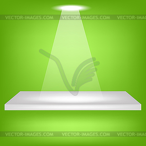 Single Shelf - vector image