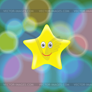 Gold Star - vector image