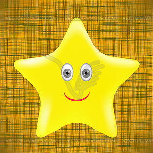 Yellow Star - vector clipart