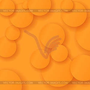 Orange Circle Background - royalty-free vector clipart