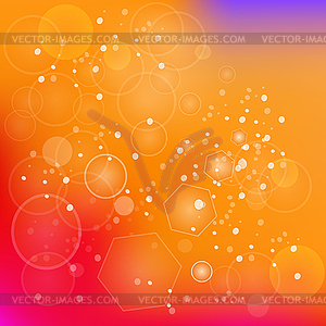 Orange Background - vector image