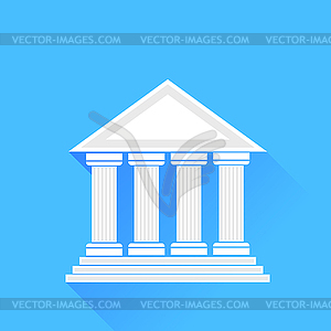 Greek Temple - vector clipart