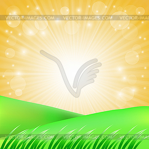 Summer Landscape - vector image