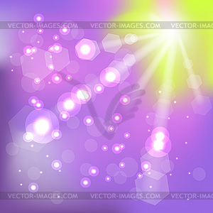 Sun Background - vector clipart