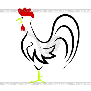 Rooster - vector clipart
