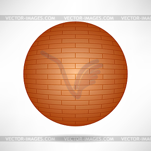 Red Sphere - vector clip art