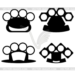 Brass Knuckle - vector clip art