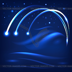 Firework - vector image