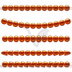 Pearl Necklace - vector clipart