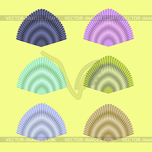Коллекция Seashell - векторная графика