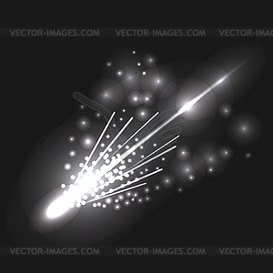 Falling Comet - vector image