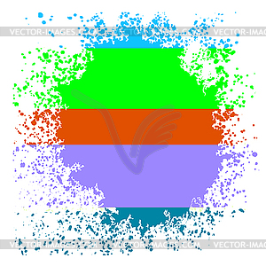 Colorful Blot - vector clip art