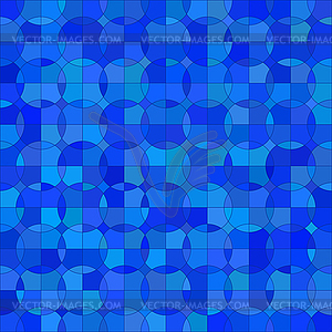 Синий клетчатый фон - стоковый векторный клипарт