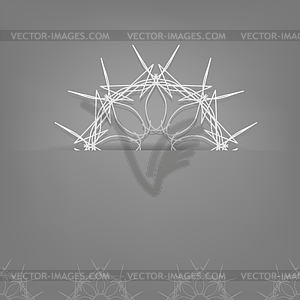 Grey Background - vector clip art