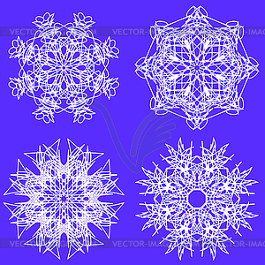 Snow Flakes - vector clipart