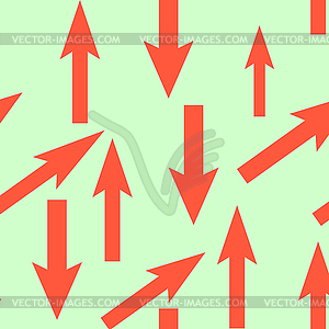 Red Arrows - vector image