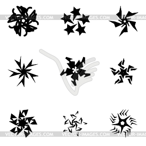 Elements - vector clipart