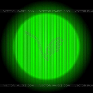 Green Curtain - vector clipart
